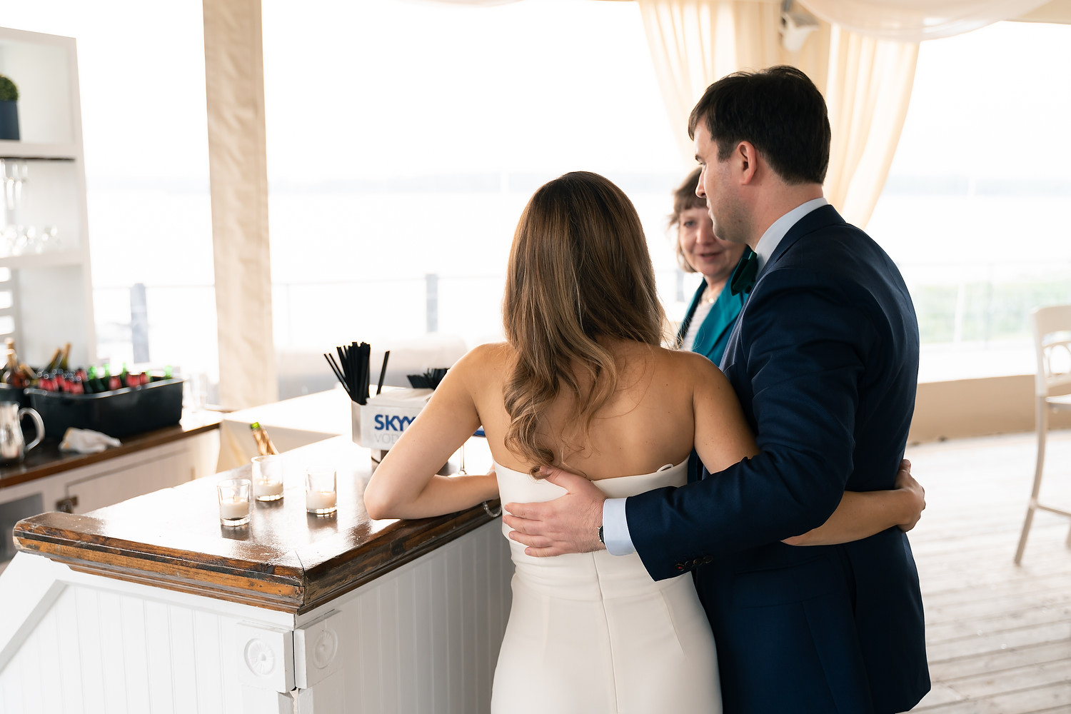 Rehearsal dinner & wedding session in OceanCliff Hotel Newport 77