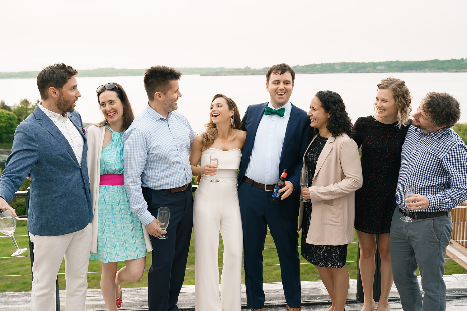 Rehearsal dinner & wedding session in OceanCliff Hotel Newport 89