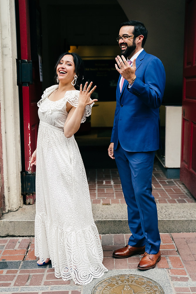 Boston Old South Meeting House wedding photo session 21