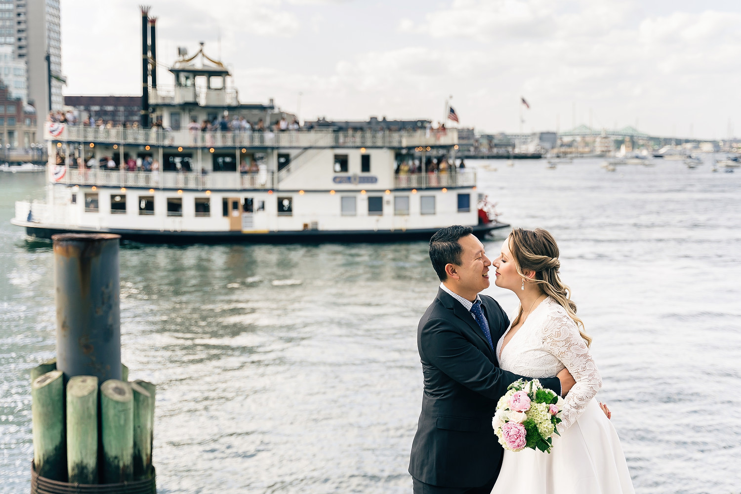 Wedding photos in Seaport Boston 15