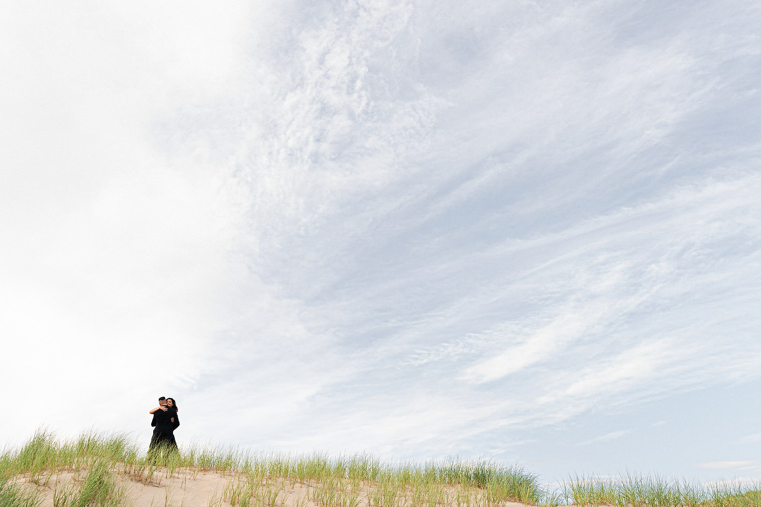 Provincetown dunes engagement session
