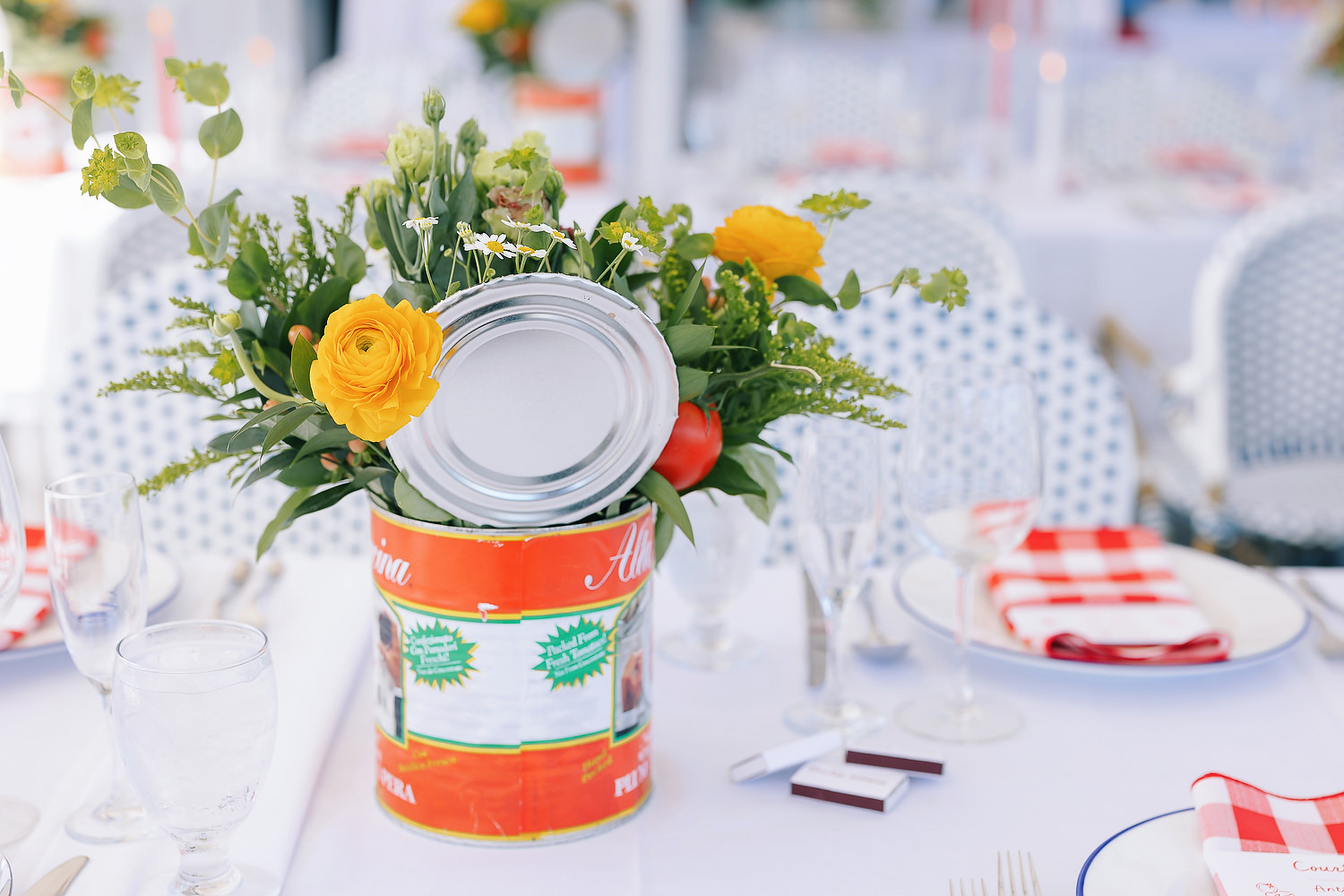 Italian style Rehearsal Dinner at Hyannis Yacht Club